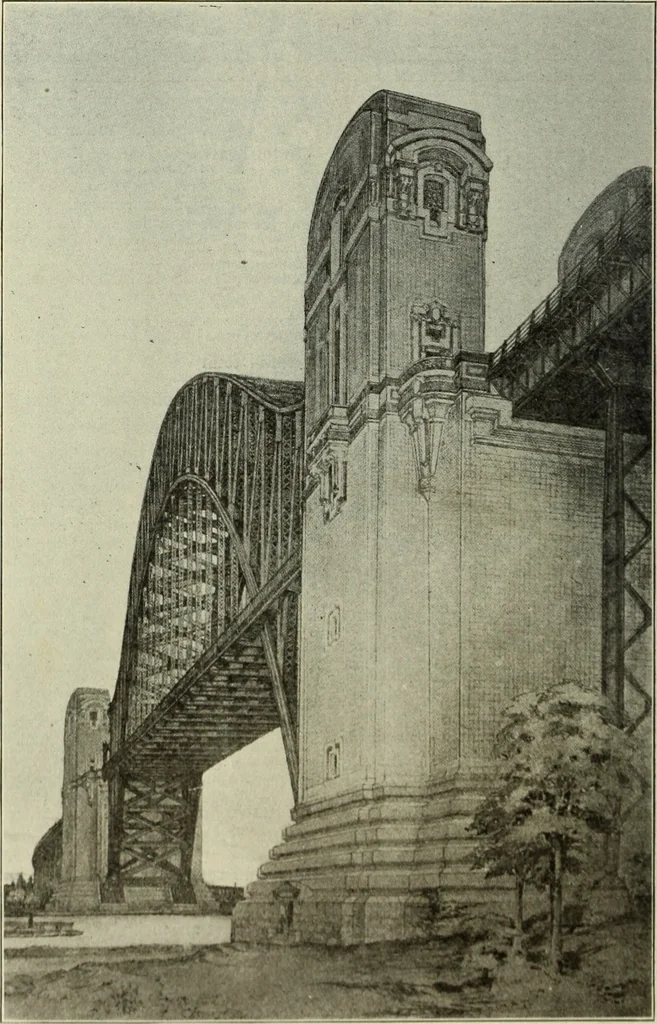 An illustration from Buildings, 1922, leaf 575