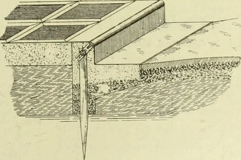 An illustration from Buildings, 1922, leaf 590