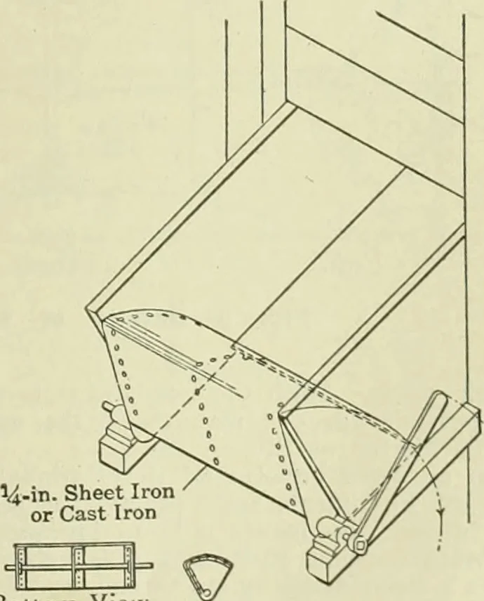 An illustration from Buildings, 1922, leaf 612