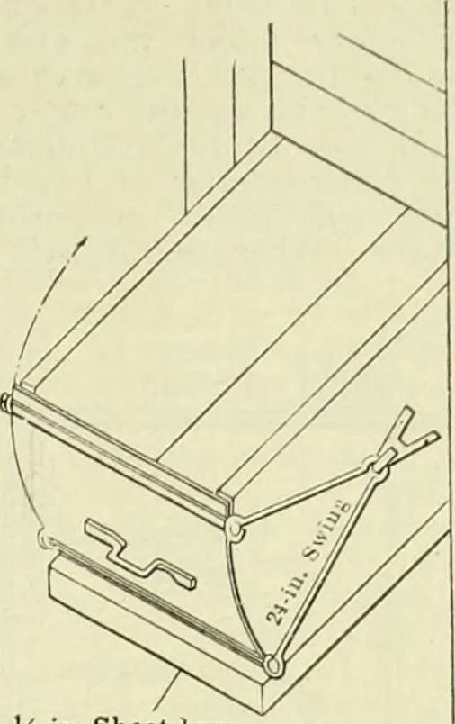 An illustration from Buildings, 1922, leaf 612