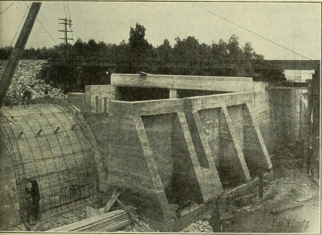 An illustration from Buildings, 1922, leaf 616