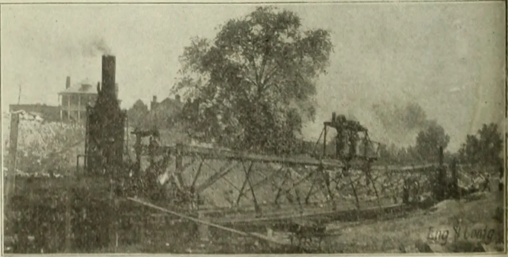An illustration from Buildings, 1922, leaf 617