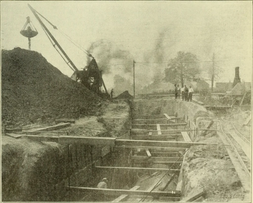 An illustration from Buildings, 1922, leaf 618