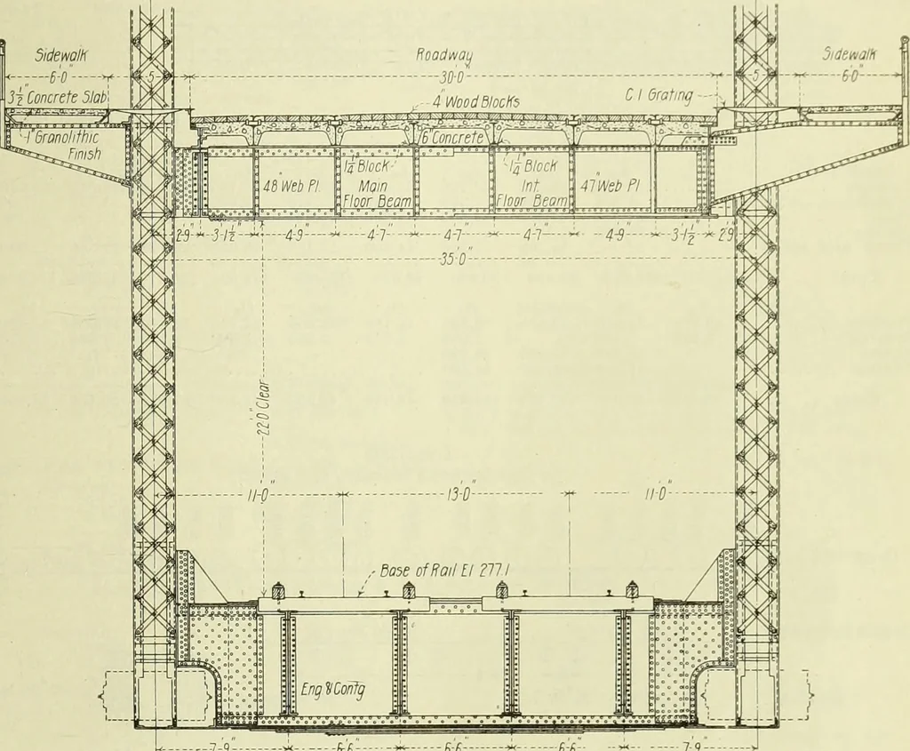 An illustration from Buildings, 1922, leaf 638