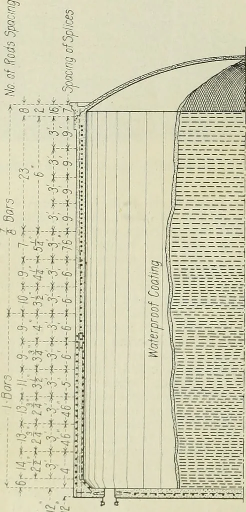 An illustration from Buildings, 1922, leaf 657