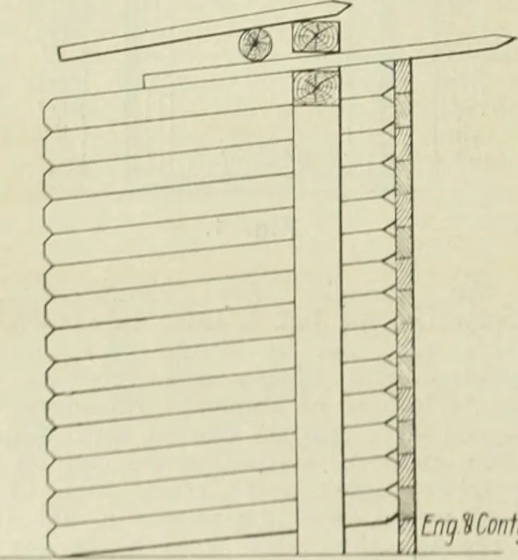 An illustration from Buildings, 1922, leaf 667
