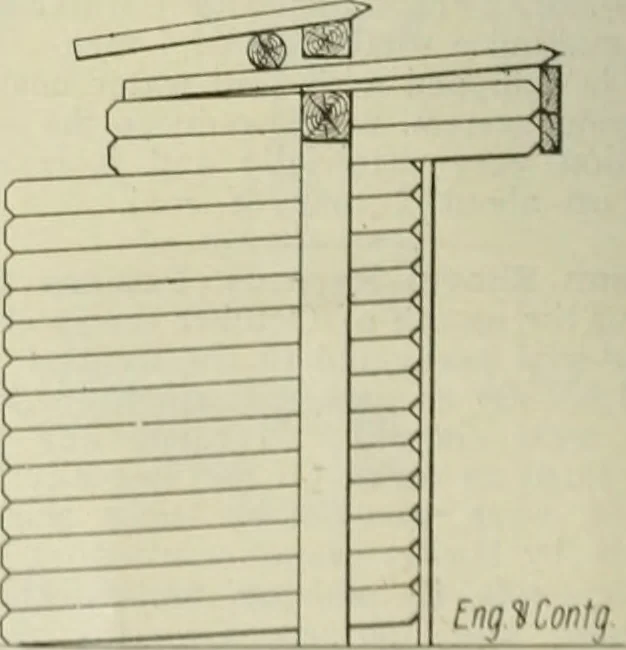An illustration from Buildings, 1922, leaf 667