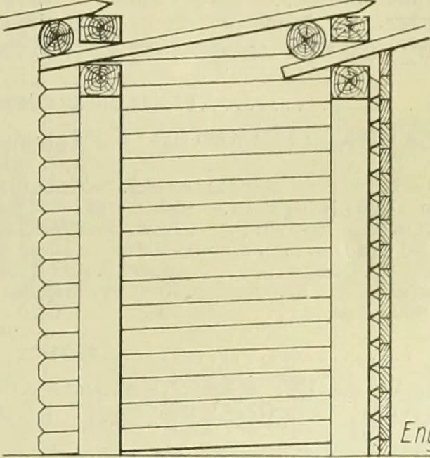 An illustration from Buildings, 1922, leaf 668