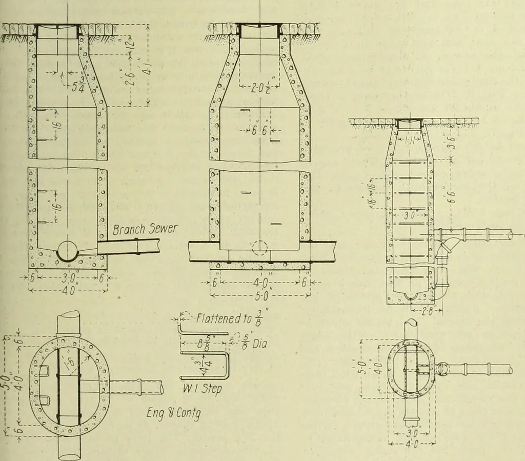 An illustration from Buildings, 1922, leaf 698