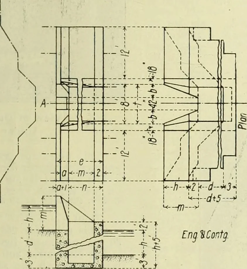 An illustration from Buildings, 1922, leaf 704