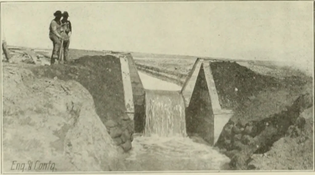 An illustration from Buildings, 1922, leaf 705