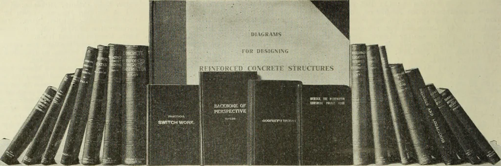 An illustration from Buildings, 1922, leaf 739