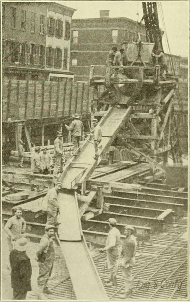 An illustration from Buildings, 1922, leaf 76