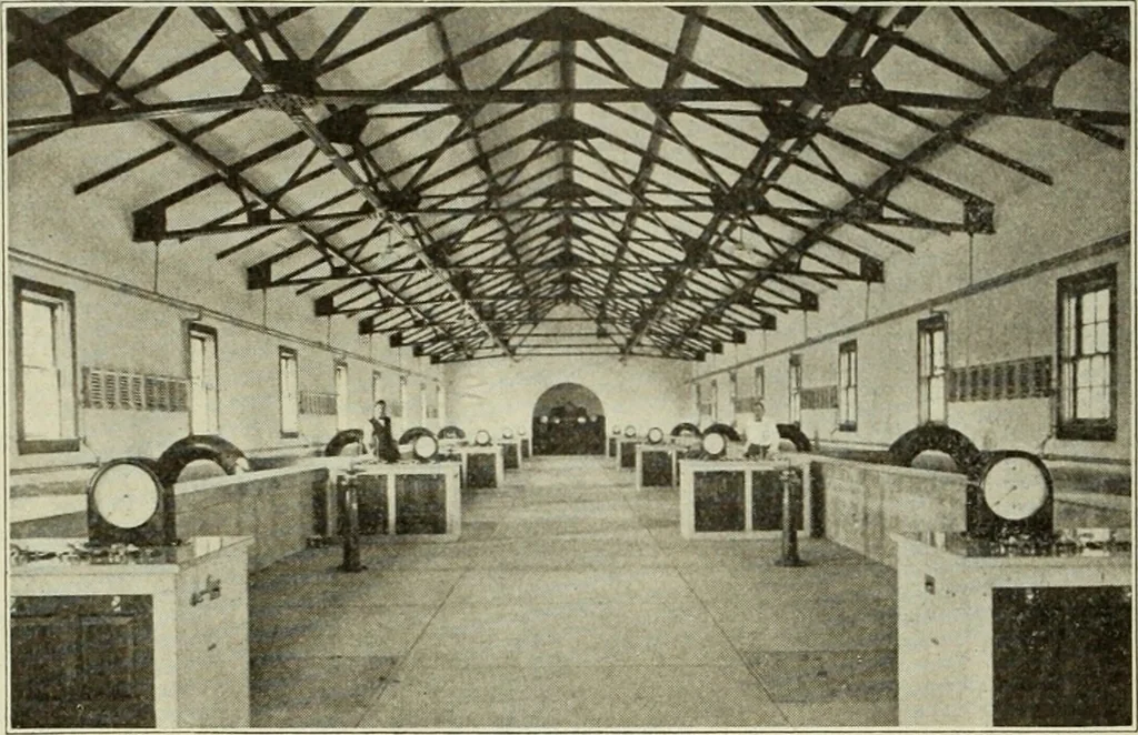An illustration from Buildings, 1922, leaf 91