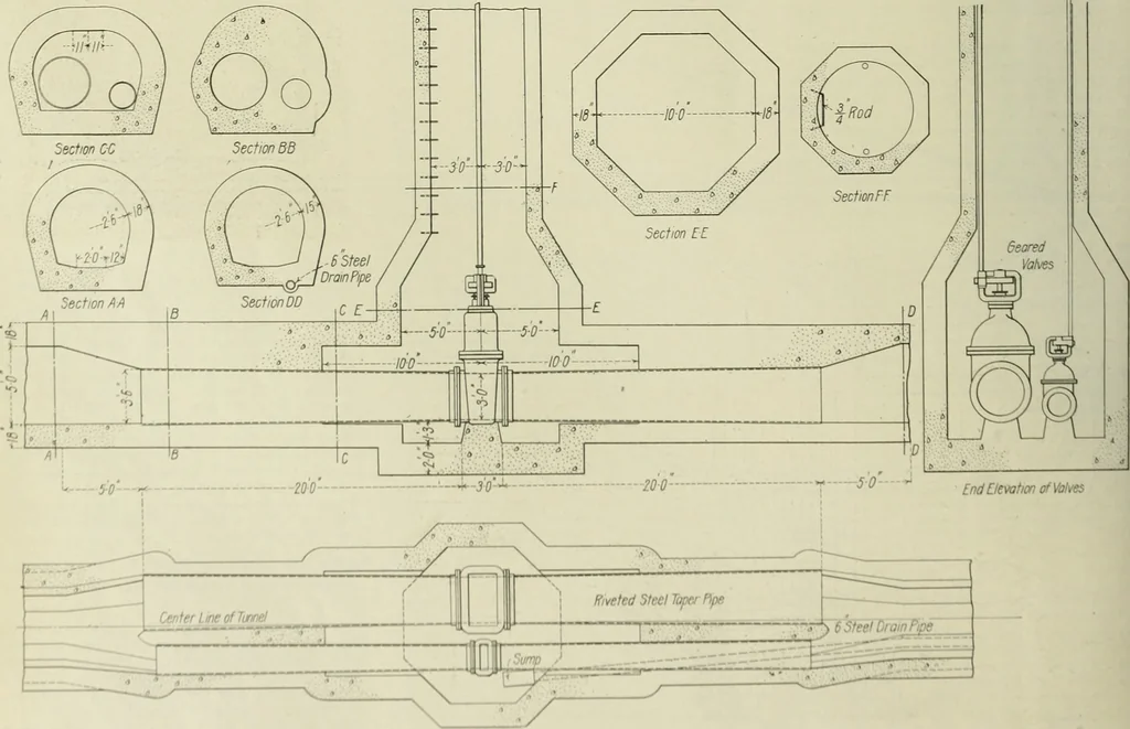 An illustration from Buildings, 1922, leaf 93