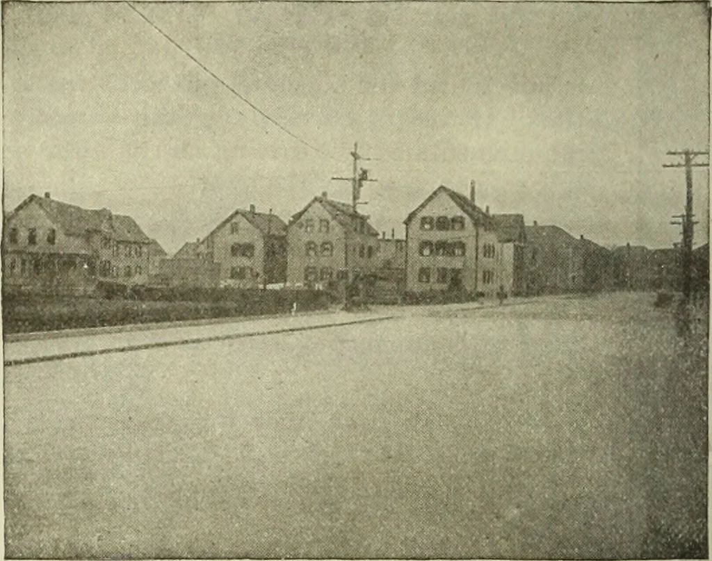 An illustration from Buildings, 1922, leaf 953