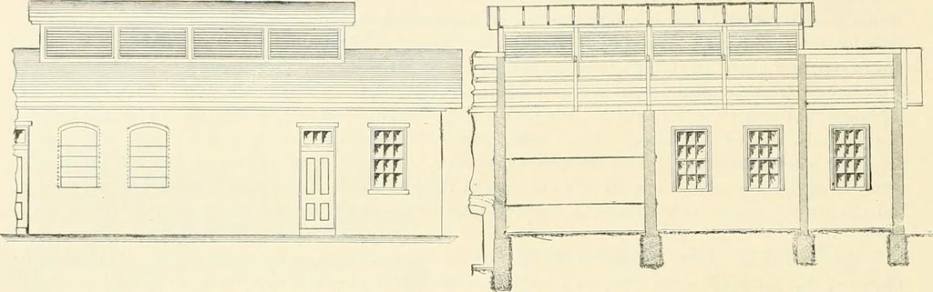 An illustration from Buildings and structures of American railroads. A reference book for railroad managers, superintendents, master mechanics, engineers, architects, and students, 1893, leaf 119