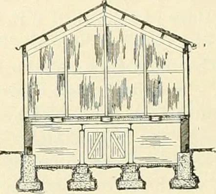An illustration from Buildings and structures of American railroads. A reference book for railroad managers, superintendents, master mechanics, engineers, architects, and students, 1893, leaf 129
