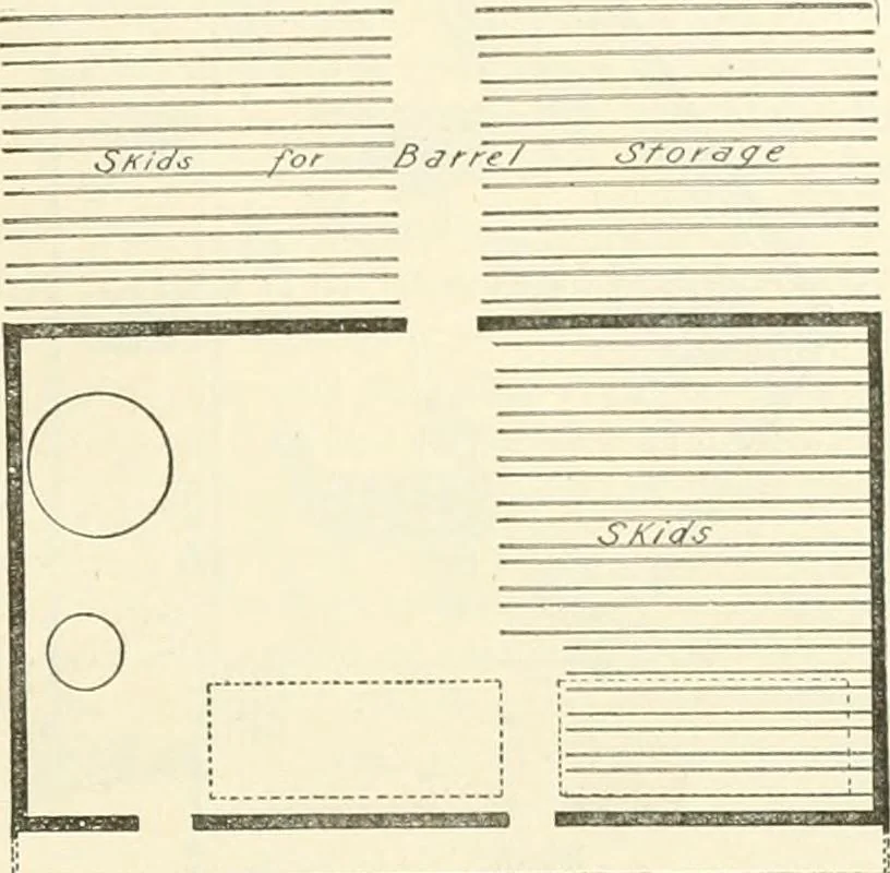 An illustration from Buildings and structures of American railroads. A reference book for railroad managers, superintendents, master mechanics, engineers, architects, and students, 1893, leaf 140