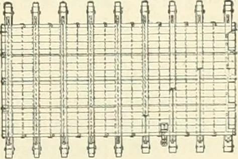 An illustration from Buildings and structures of American railroads. A reference book for railroad managers, superintendents, master mechanics, engineers, architects, and students, 1893, leaf 158