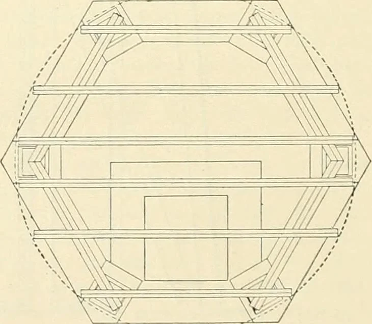 An illustration from Buildings and structures of American railroads. A reference book for railroad managers, superintendents, master mechanics, engineers, architects, and students, 1893, leaf 165