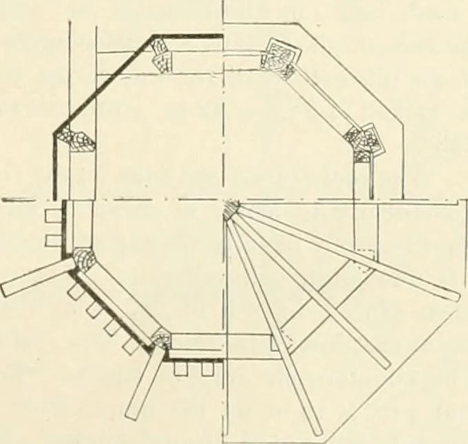 An illustration from Buildings and structures of American railroads. A reference book for railroad managers, superintendents, master mechanics, engineers, architects, and students, 1893, leaf 220