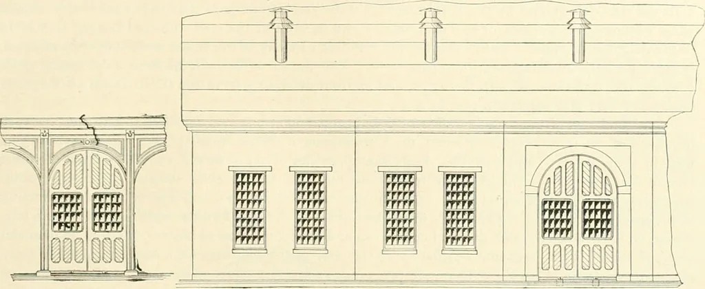 An illustration from Buildings and structures of American railroads. A reference book for railroad managers, superintendents, master mechanics, engineers, architects, and students, 1893, leaf 226