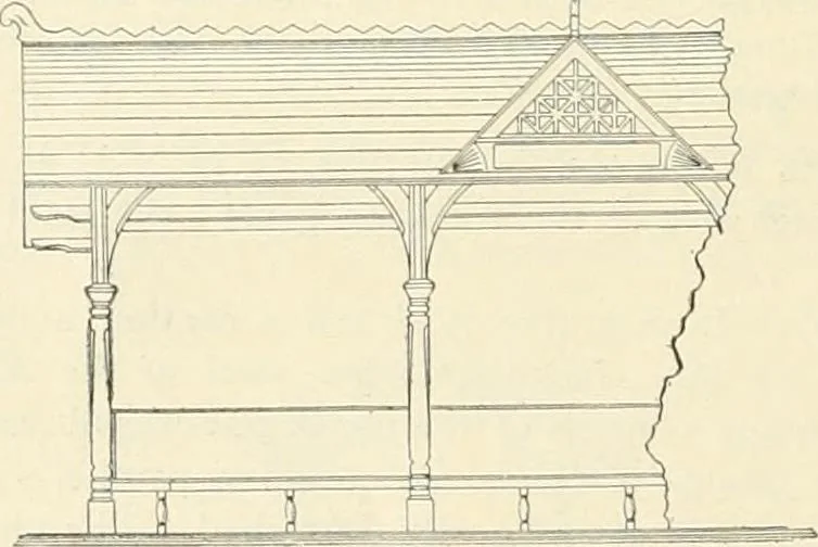 An illustration from Buildings and structures of American railroads. A reference book for railroad managers, superintendents, master mechanics, engineers, architects, and students, 1893, leaf 283