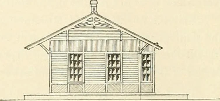 An illustration from Buildings and structures of American railroads. A reference book for railroad managers, superintendents, master mechanics, engineers, architects, and students, 1893, leaf 289