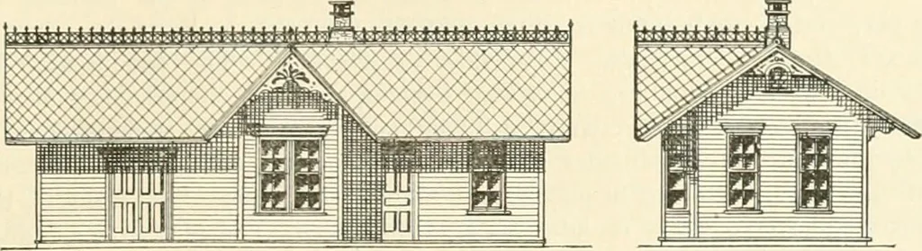 An illustration from Buildings and structures of American railroads. A reference book for railroad managers, superintendents, master mechanics, engineers, architects, and students, 1893, leaf 290