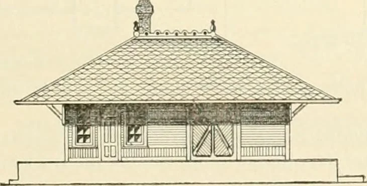 An illustration from Buildings and structures of American railroads. A reference book for railroad managers, superintendents, master mechanics, engineers, architects, and students, 1893, leaf 290