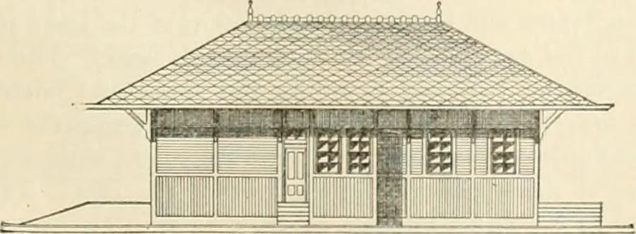 An illustration from Buildings and structures of American railroads. A reference book for railroad managers, superintendents, master mechanics, engineers, architects, and students, 1893, leaf 290