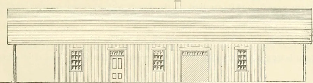 An illustration from Buildings and structures of American railroads. A reference book for railroad managers, superintendents, master mechanics, engineers, architects, and students, 1893, leaf 292