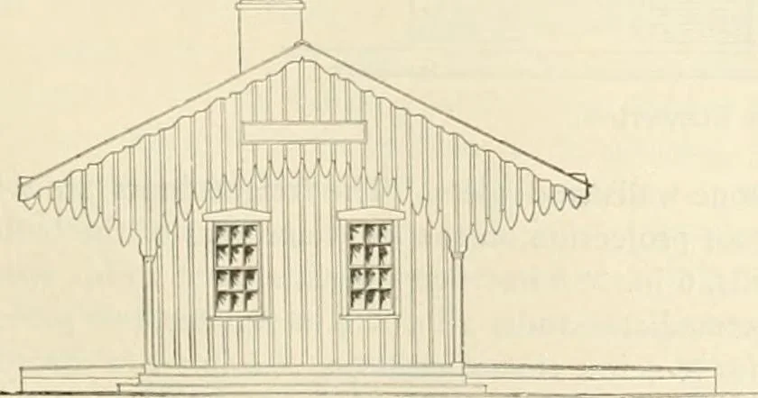 An illustration from Buildings and structures of American railroads. A reference book for railroad managers, superintendents, master mechanics, engineers, architects, and students, 1893, leaf 292