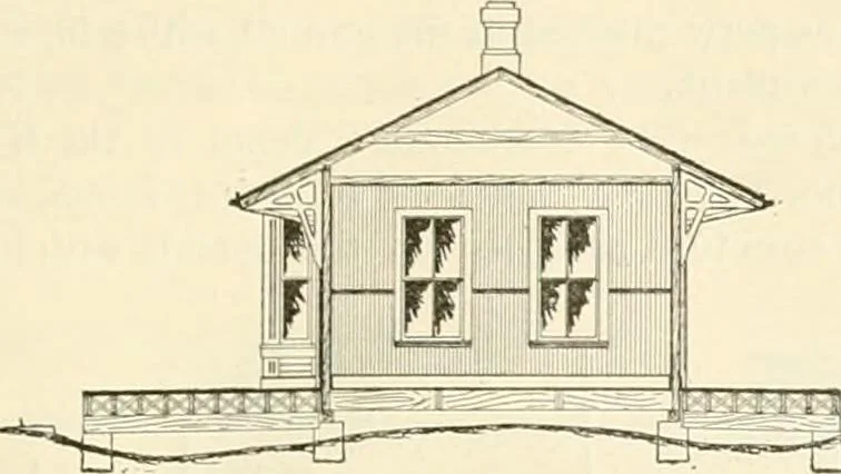 An illustration from Buildings and structures of American railroads. A reference book for railroad managers, superintendents, master mechanics, engineers, architects, and students, 1893, leaf 294