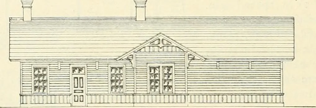 An illustration from Buildings and structures of American railroads. A reference book for railroad managers, superintendents, master mechanics, engineers, architects, and students, 1893, leaf 299