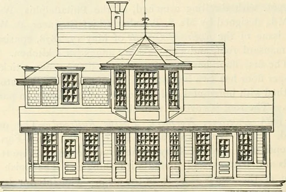 An illustration from Buildings and structures of American railroads. A reference book for railroad managers, superintendents, master mechanics, engineers, architects, and students, 1893, leaf 313