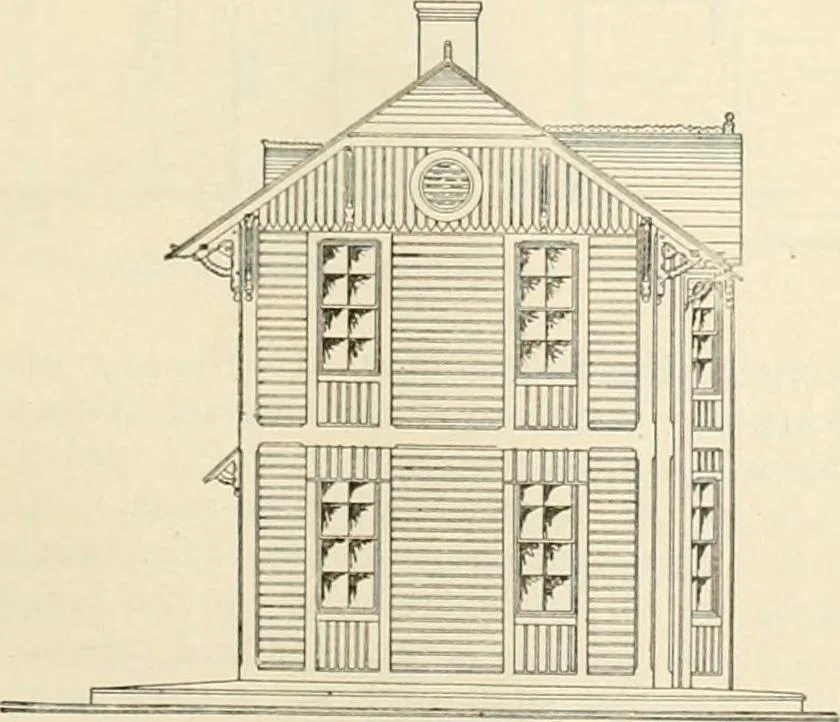 An illustration from Buildings and structures of American railroads. A reference book for railroad managers, superintendents, master mechanics, engineers, architects, and students, 1893, leaf 324