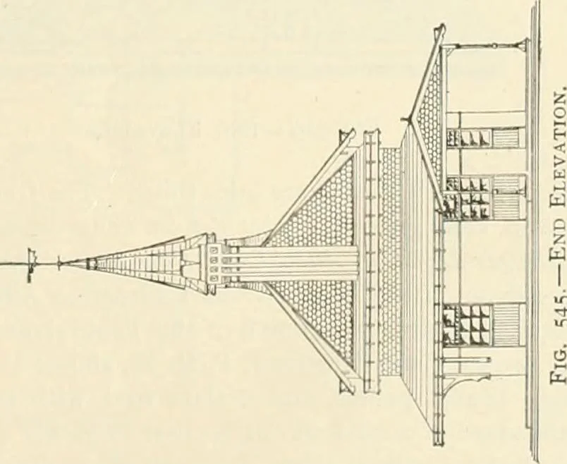 An illustration from Buildings and structures of American railroads. A reference book for railroad managers, superintendents, master mechanics, engineers, architects, and students, 1893, leaf 334