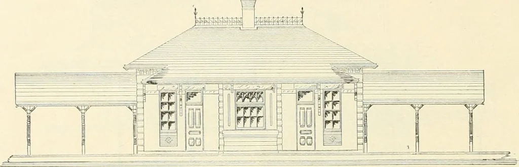 An illustration from Buildings and structures of American railroads. A reference book for railroad managers, superintendents, master mechanics, engineers, architects, and students, 1893, leaf 337