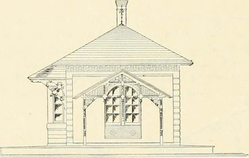 An illustration from Buildings and structures of American railroads. A reference book for railroad managers, superintendents, master mechanics, engineers, architects, and students, 1893, leaf 337