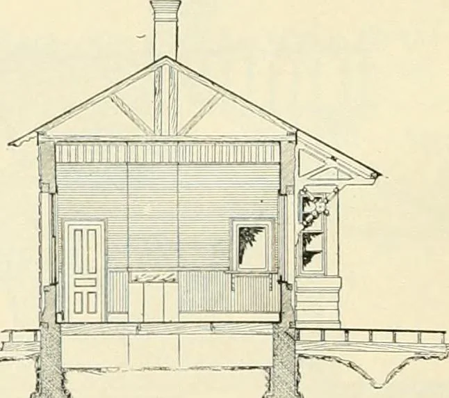 An illustration from Buildings and structures of American railroads. A reference book for railroad managers, superintendents, master mechanics, engineers, architects, and students, 1893, leaf 337