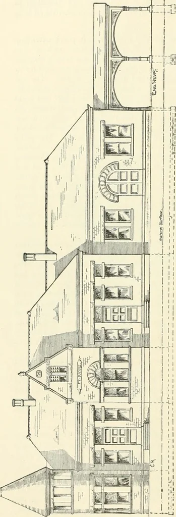 An illustration from Buildings and structures of American railroads. A reference book for railroad managers, superintendents, master mechanics, engineers, architects, and students, 1893, leaf 347