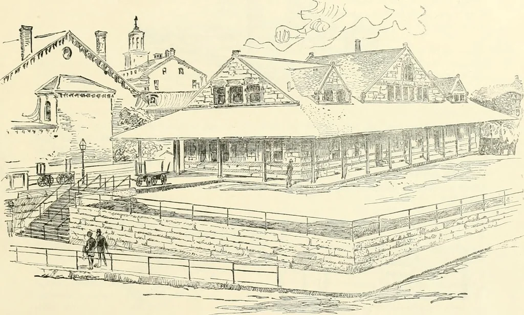 An illustration from Buildings and structures of American railroads. A reference book for railroad managers, superintendents, master mechanics, engineers, architects, and students, 1893, leaf 362