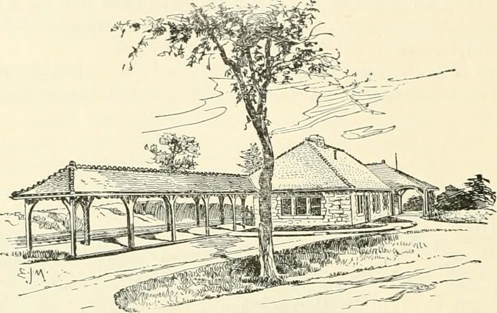 An illustration from Buildings and structures of American railroads. A reference book for railroad managers, superintendents, master mechanics, engineers, architects, and students, 1893, leaf 363