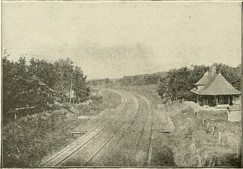 An illustration from Buildings and structures of American railroads. A reference book for railroad managers, superintendents, master mechanics, engineers, architects, and students, 1893, leaf 367