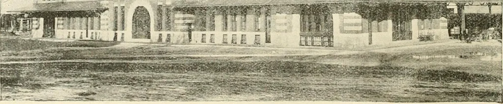 An illustration from Buildings and structures of American railroads. A reference book for railroad managers, superintendents, master mechanics, engineers, architects, and students, 1893, leaf 403