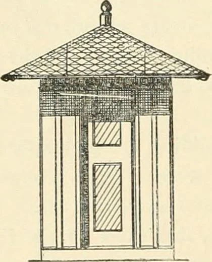 An illustration from Buildings and structures of American railroads. A reference book for railroad managers, superintendents, master mechanics, engineers, architects, and students, 1893, leaf 41
