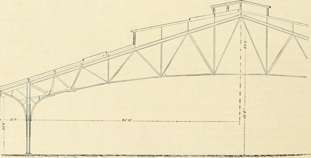 An illustration from Buildings and structures of American railroads. A reference book for railroad managers, superintendents, master mechanics, engineers, architects, and students, 1893, leaf 467