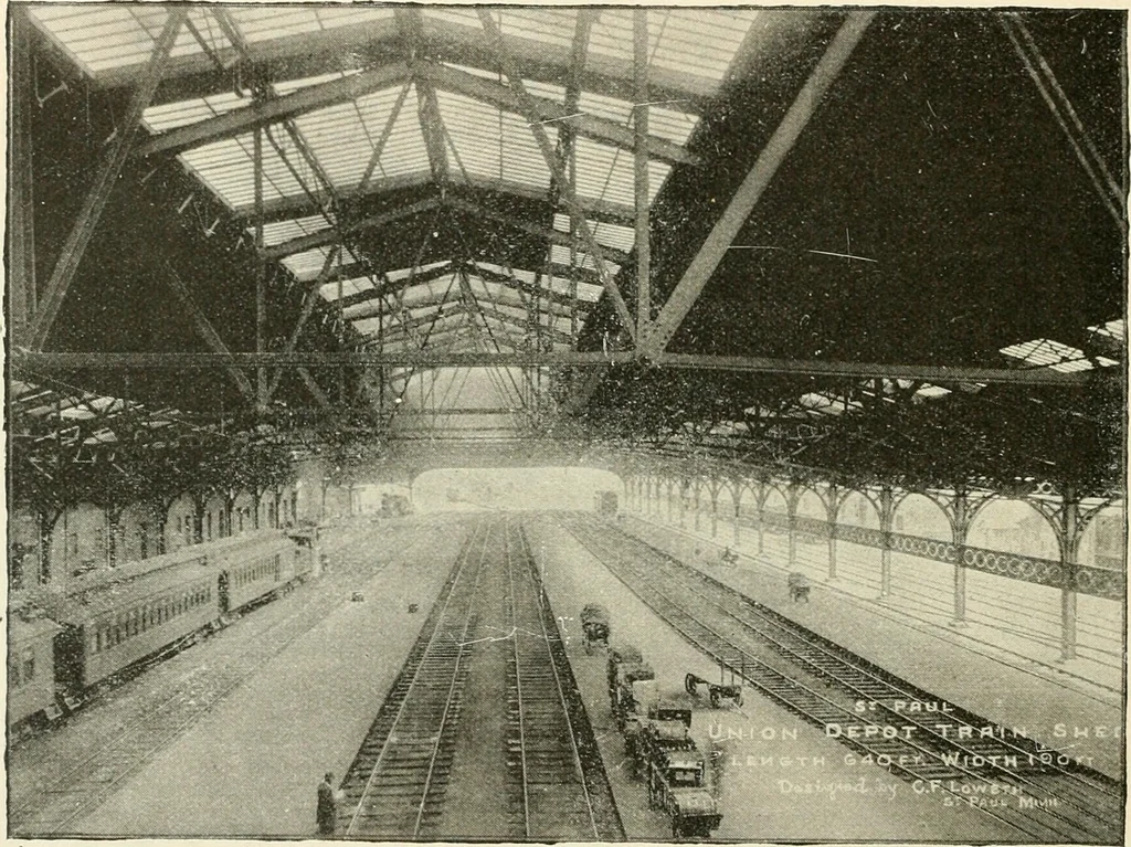An illustration from Buildings and structures of American railroads. A reference book for railroad managers, superintendents, master mechanics, engineers, architects, and students, 1893, leaf 469